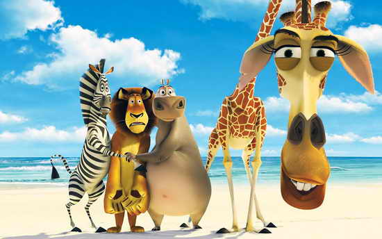  کارتون Madagascar 
