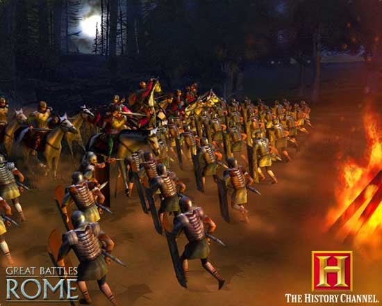  بازی The History Channel: Great Battles of Rome 